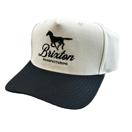 LEISURE SNAPBACK - OFF WHITE/BLACK