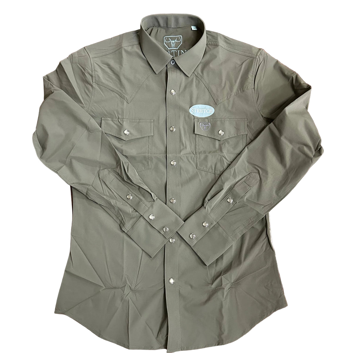 Prewitt Western L/S - Olive