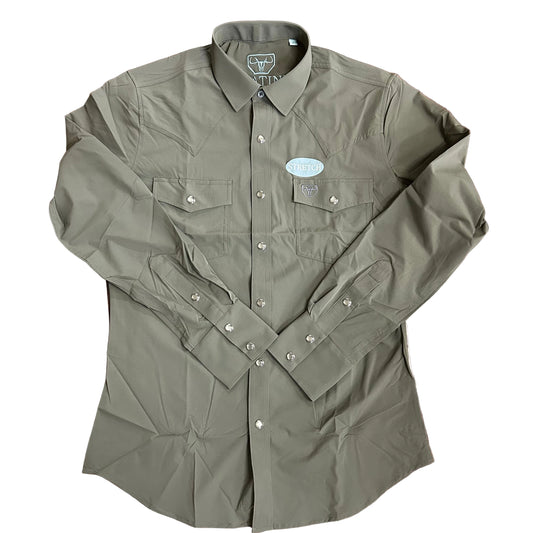 Prewitt Western L/S - Olive