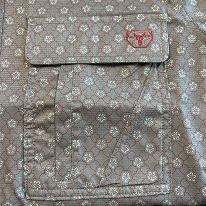 Western Aztec Performance S/S - Grey