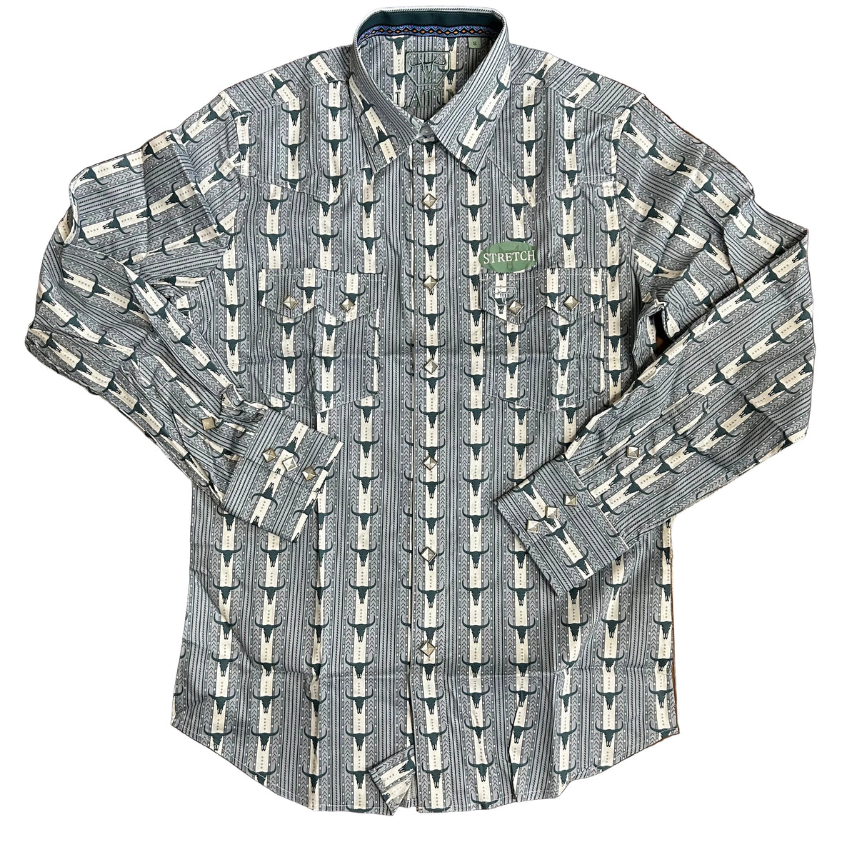 Tonal Floral Western L/S