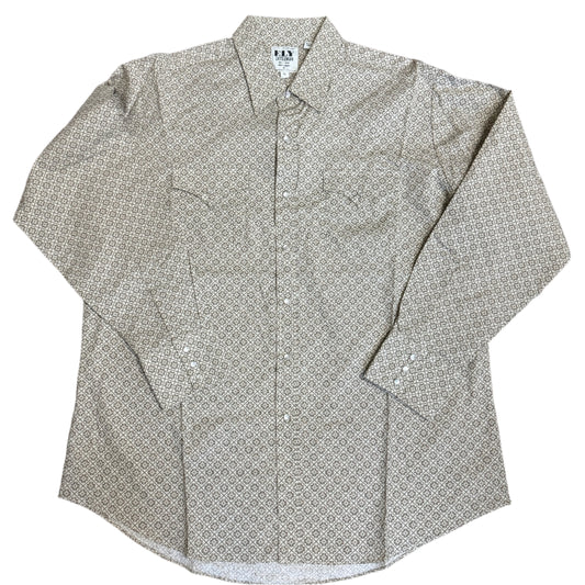 Beige Aztec L/S