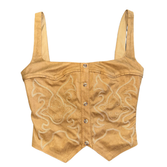 Jessie Suede Corset