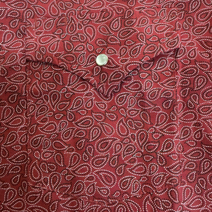 Paisley Print Western Snap L/S