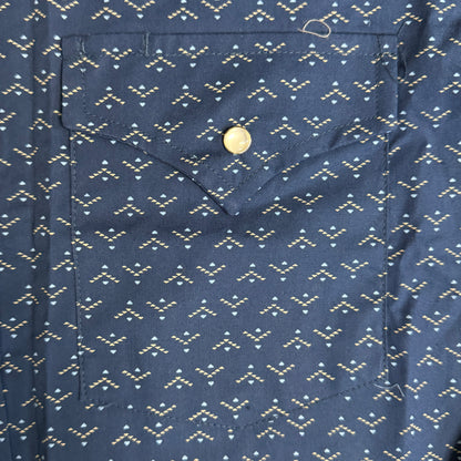 L/S Navy Geo