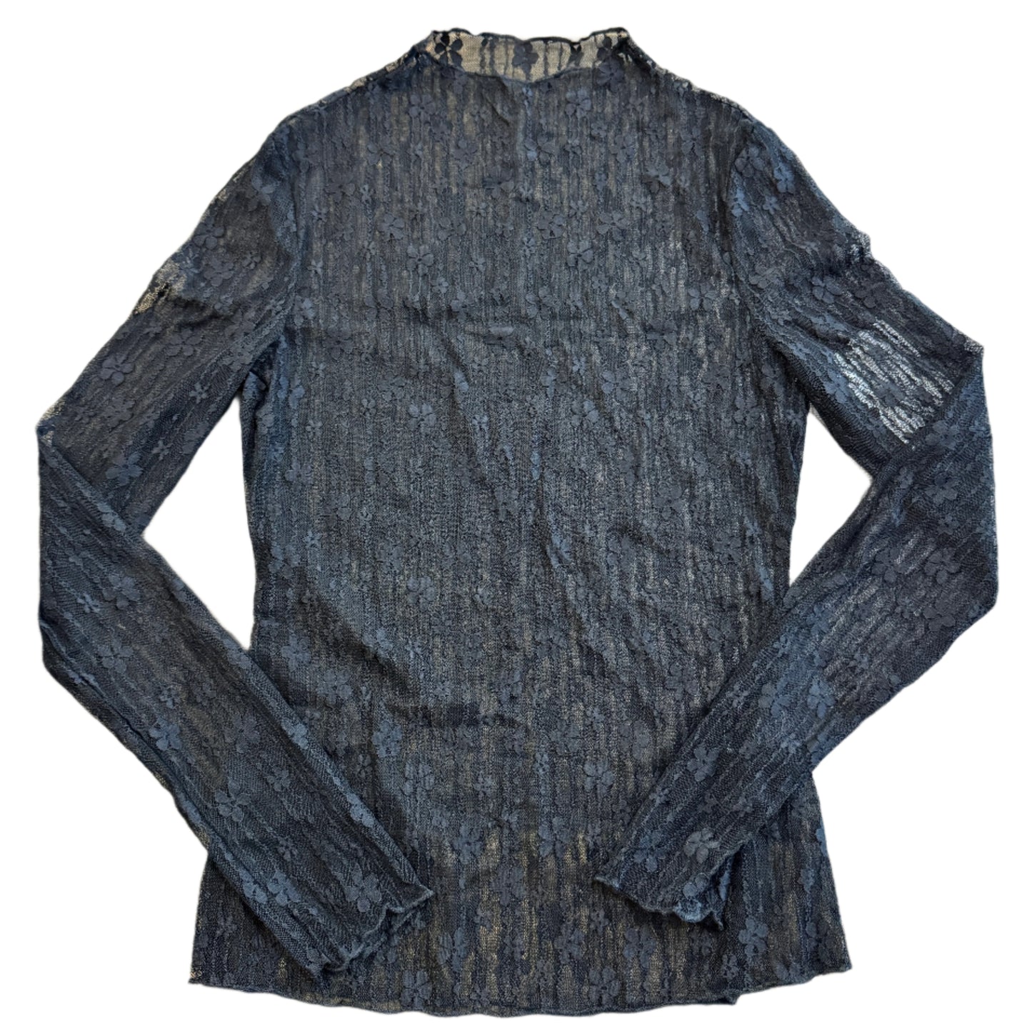 Floral Mesh L/S