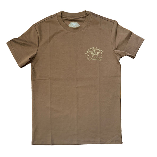 Cowboy Brown Tee