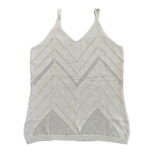 Taupe Knitted Tank Top