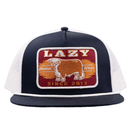 Navy & White Wildfire Hat