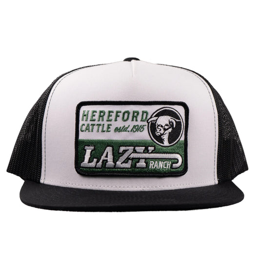 White & Black Shafter Classic Hat