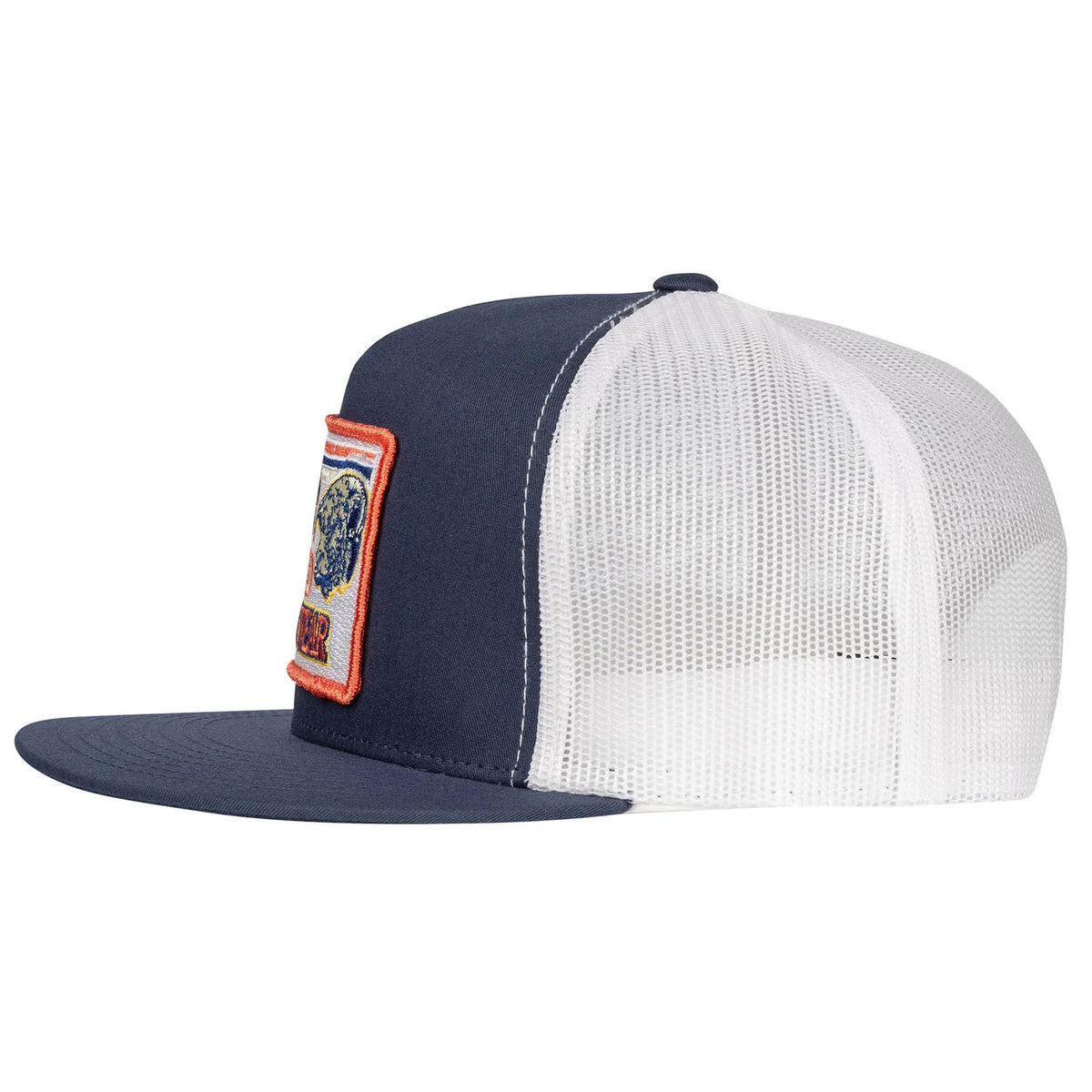 Navy & White 4" Retro Ranchwear