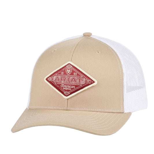 Red Diamond Patch - Cream