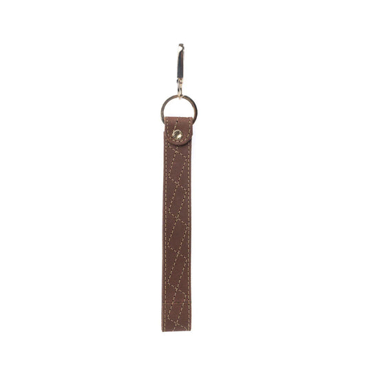 Dark Brown Key Fob