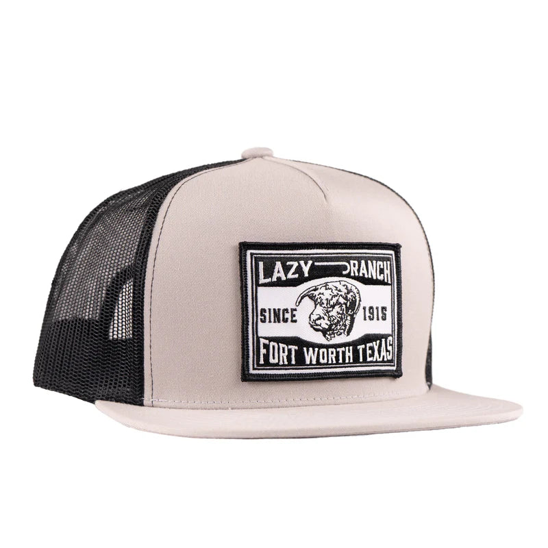 Silver Grey & Black Fort Worth Hat