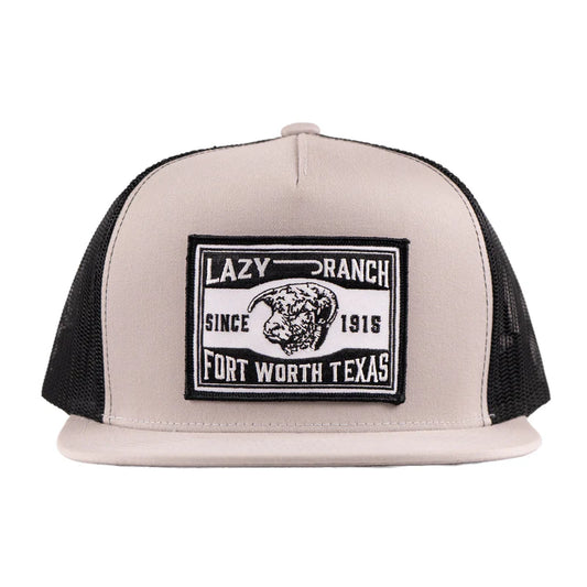 Silver Grey & Black Fort Worth Hat