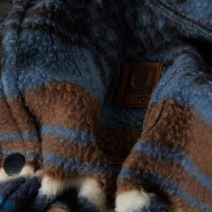 Bowery Arctic Stretch Fleece - Indigo