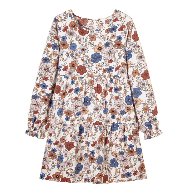 Floral L/S Dress