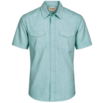 Blue/Turquoise Geometric Snap