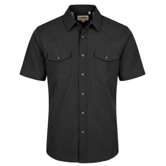 Solid Black S/S Snap