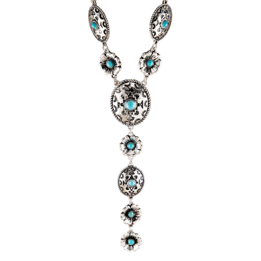 Western Concho Necklace