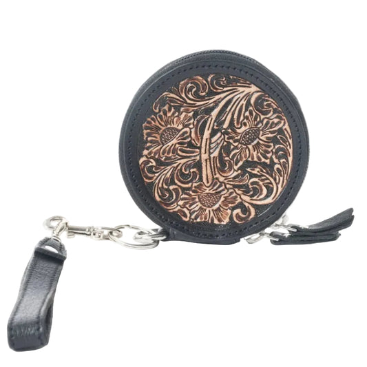 Botanic Bliss Coin Pouch - Golden Tan
