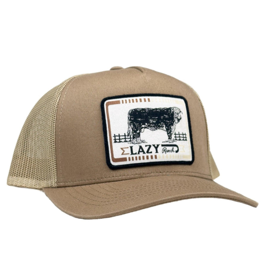 Tan Iron Hide Curved