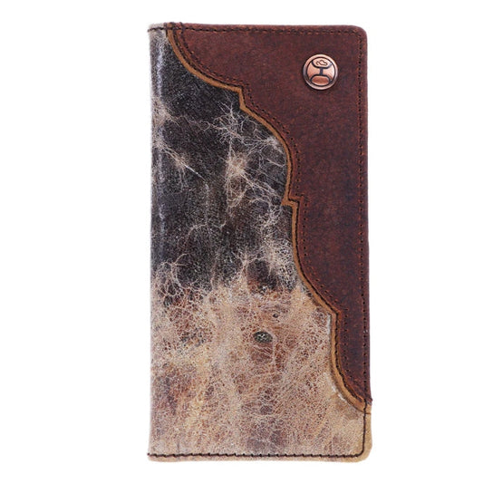 "Chisholm" Tricolor Western Corner Rodeo Wallet
