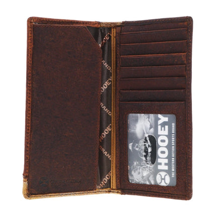 "Chisholm" Tricolor Western Corner Rodeo Wallet