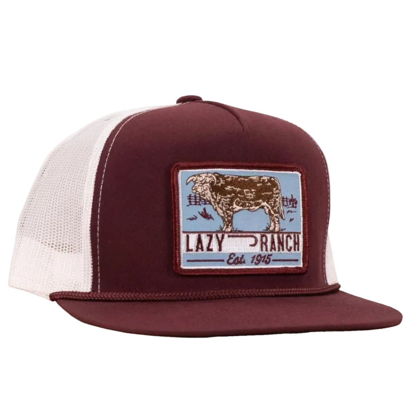 Maroon & White Blue Bull Trap