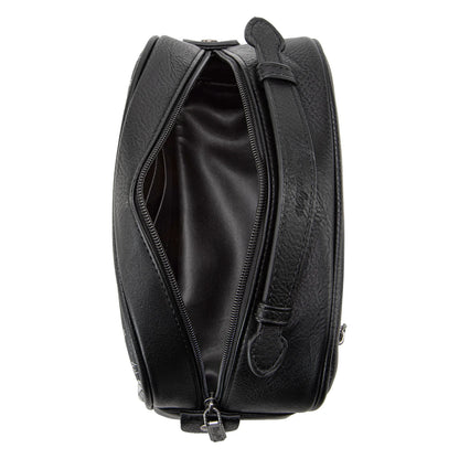 Embroidered Travel Pouch - Black