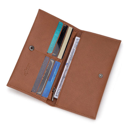 Long Wallet - Brown