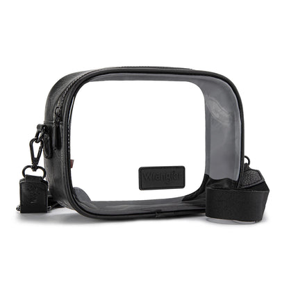 Clear Crossbody Bag - Black