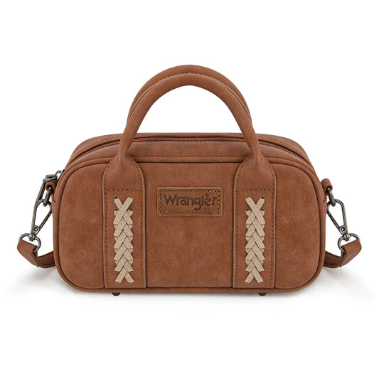 Whipstitch Mini Bag - Brown
