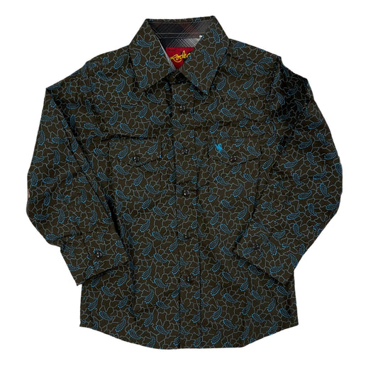 Brown Paisley